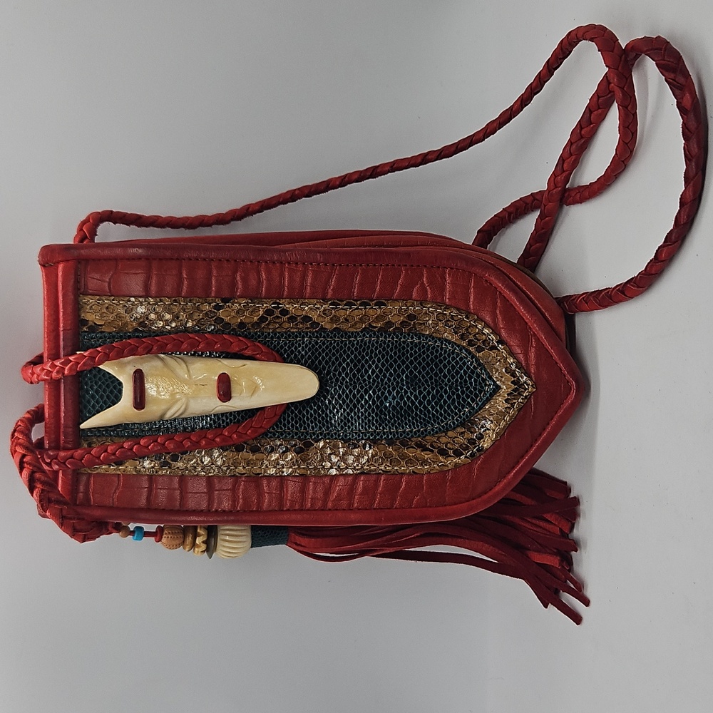 Artisan Leather Crossbody Bag